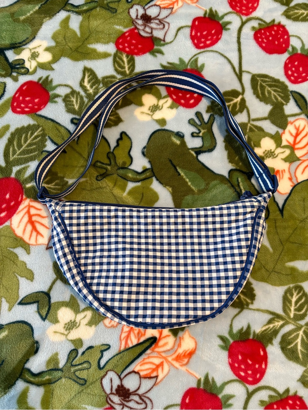 Uniqlo Crossbody Gingham Bag